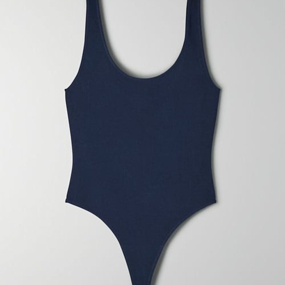 NWT Wilfred Free LEILA BODYSUIT, XS PURE INDIGO